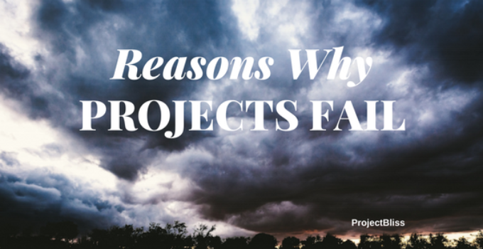 reasons why projects fail