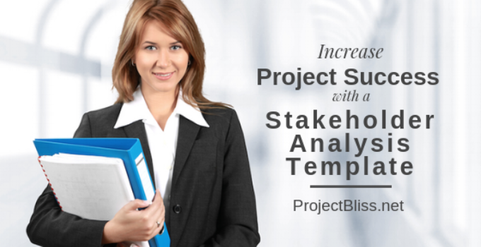 Increase Project Success with a Stakeholder Analysis Template This stakeholder analysis template helps identify key project stakeholders so you can keep everyone informed. https://projectbliss.net/stakeholder-analysis-template/ #projectmanagement